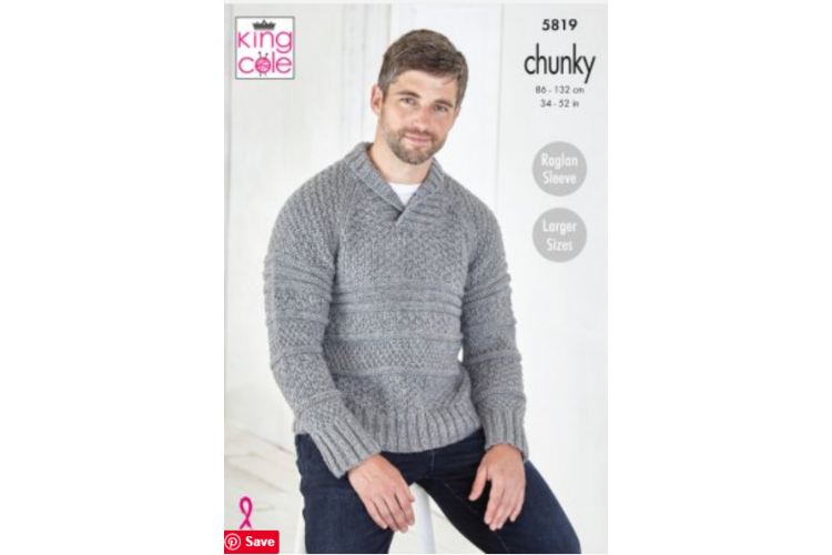 Sweaters : Knitted in Big Value Chunky - 5819
