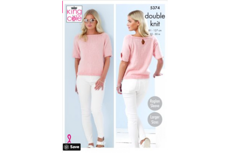Sweaters Knitted in Cotton Top DK 5374 