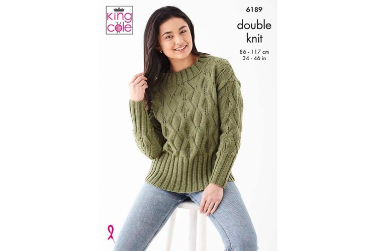 Sweaters Knitted in King Cole DK - 6189