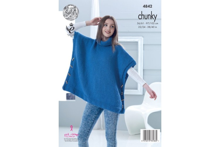 Tabards knitted with Big Value Chunky - 4842
