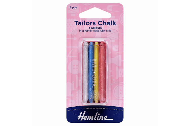 Tailors Chalk, Pack of 4 Colours