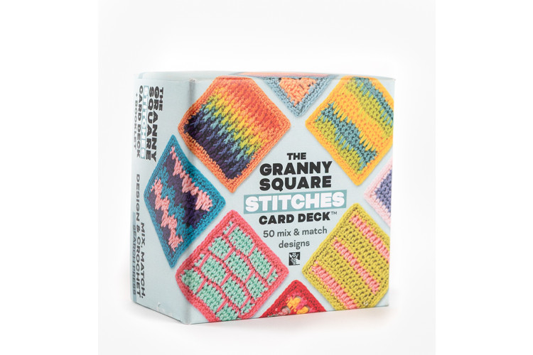 The Granny Square Stitches Card Deck by Claire Montgomerie