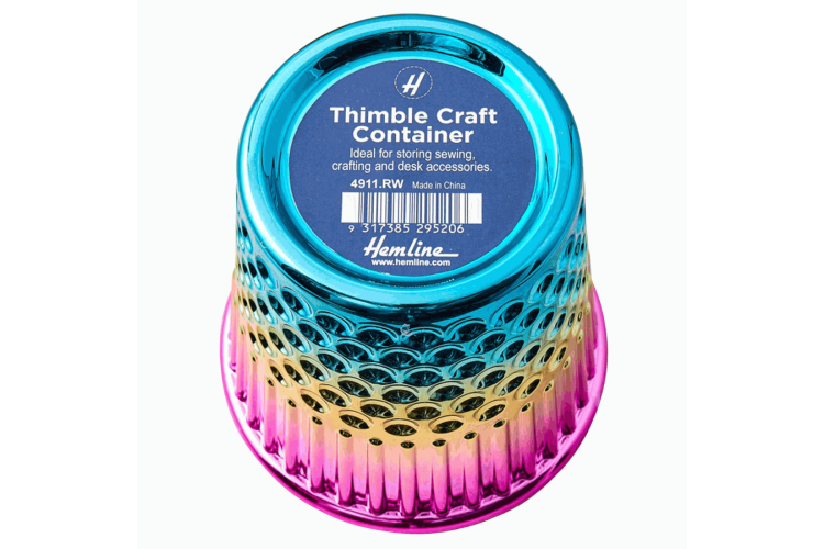  Thimble, Desk Craft Organiser, Rainbow