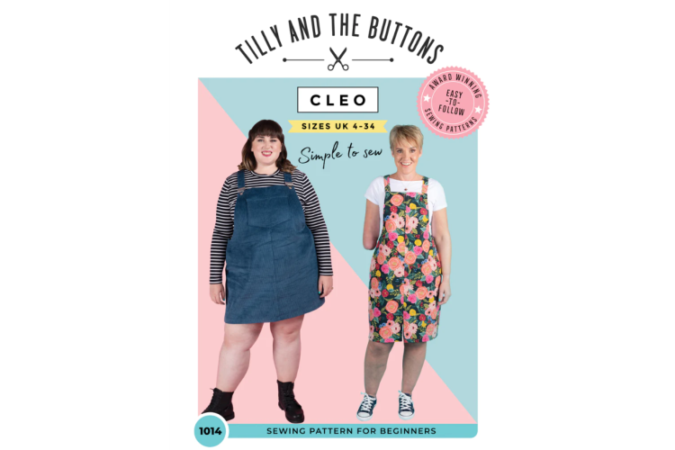 Tilly and the Buttons - Cleo Pinafore Dress Size 6 to 34
