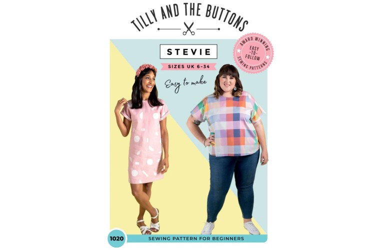 Tilly and the Buttons - Stevie Dress & Top Size 6 to 34