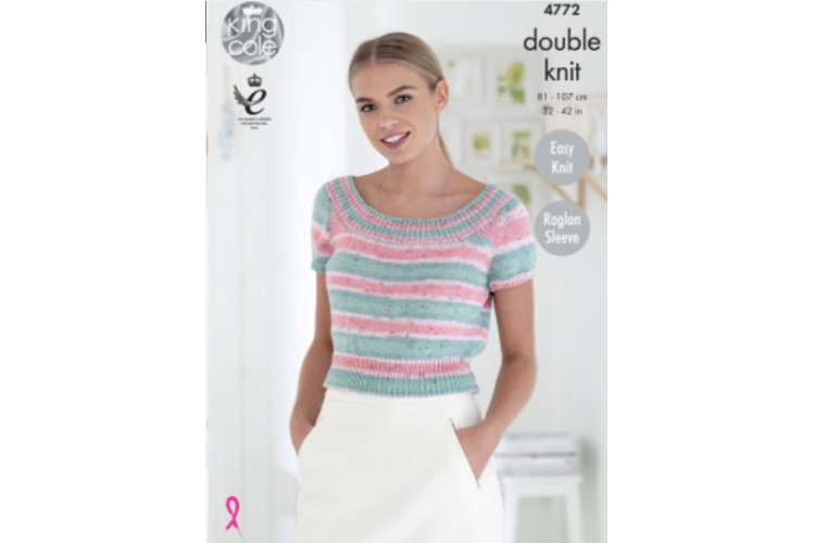 Tops Knitted in Cottonsoft Crush DK - 4772