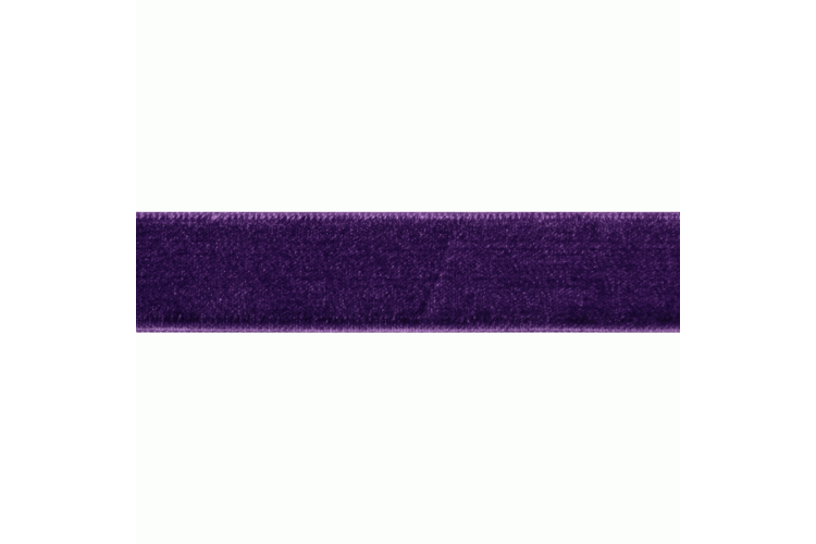 Velvet Ribbon 15mm, Purple