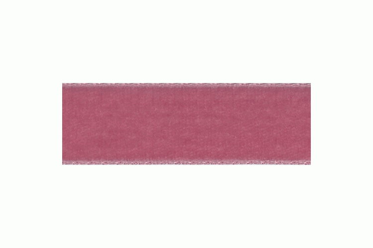 Velvet Ribbon 9mm, Rose