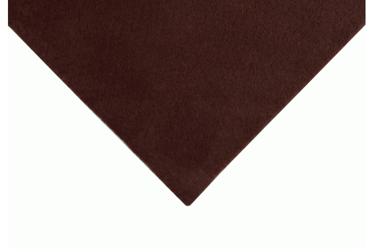 Brown Felt 90cm Wide 2mm Thick 100% Acrylic