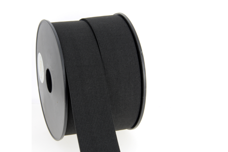 Woven Elastic 40mm Black