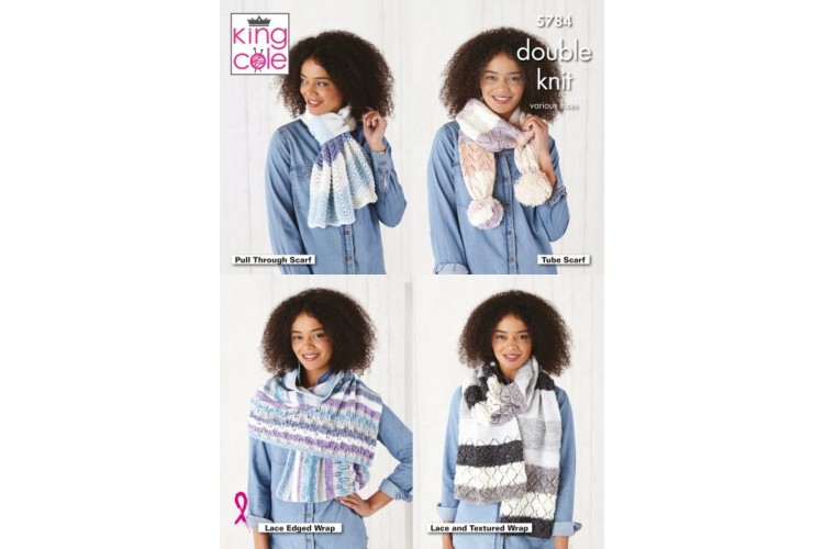 Wraps: Knitted in Harvest DK - 5784