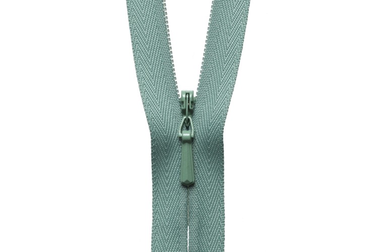 YKK Lightweight Concealed Coil Zip, 23cm,dark mint 4