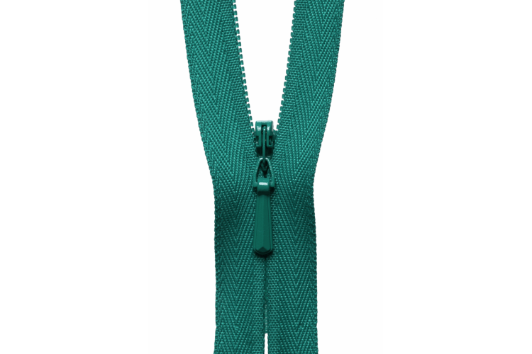 YKK Lightweight Concealed Coil Zip, 56cm, Jade 023