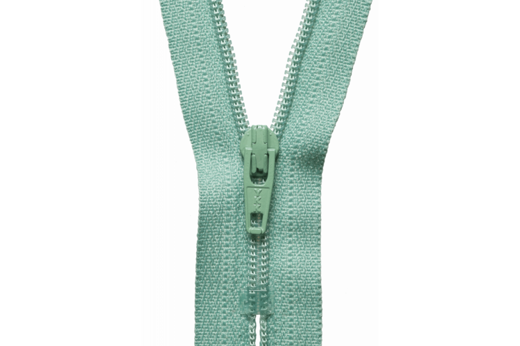 YKK Visible Plastic Coil Zip, 25cm, Dark Mint 004