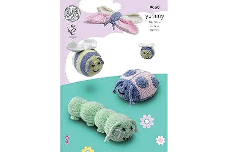 Yummy Bugs: Knitted in Yummy - 9060