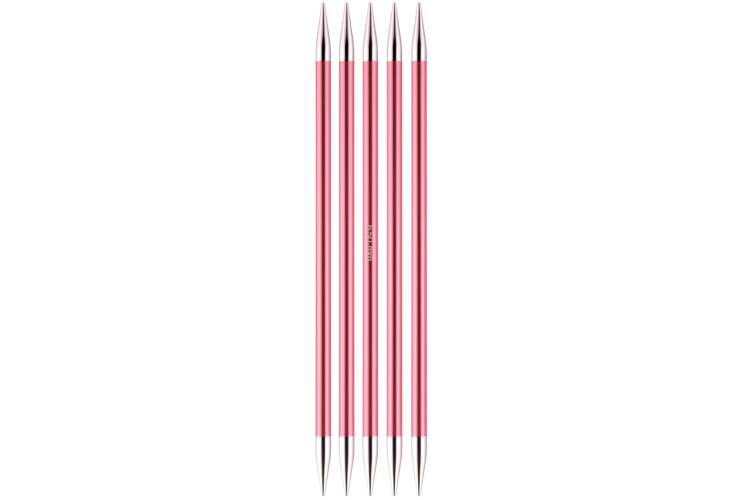 Zing Double-Ended Knitting Pins Set of Five: 15cm x 6.50mm