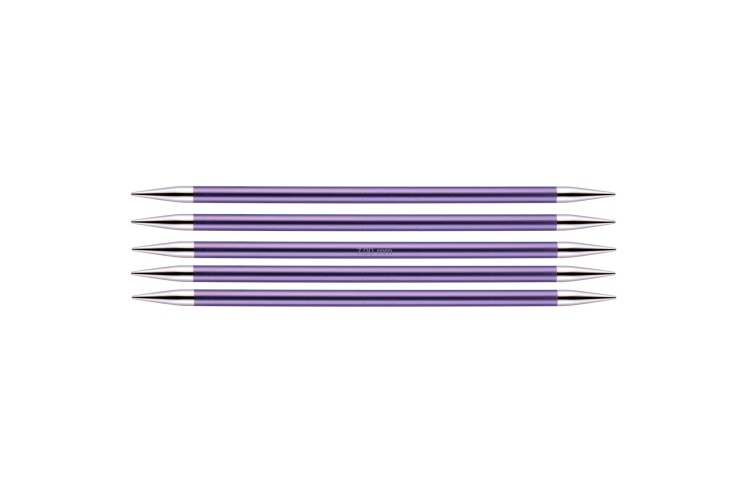 Zing Double-Ended Knitting Pins Set of Five: 15cm x 7.00mm